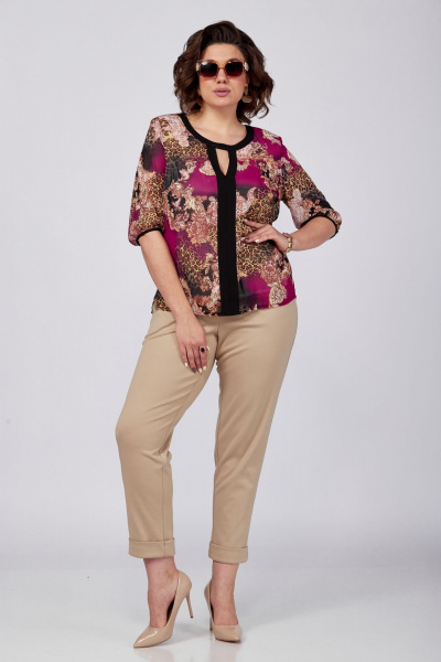 Блуза SOVITA 1183 розовый - фото 8