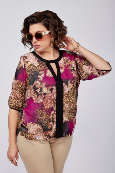 Блуза SOVITA 1183 розовый - фото 6