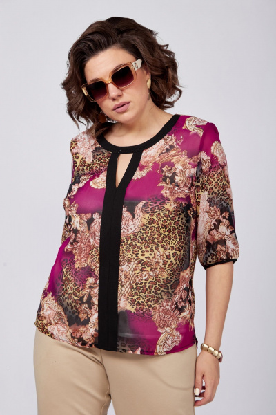 Блуза SOVITA 1183 розовый - фото 1