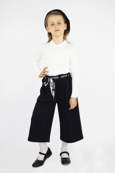 Брюки Полесье С8252-22 2С5143-Д43 146 глубокий_черный - фото 1