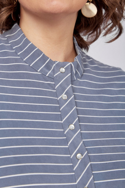 Блуза SOVITA 1186 голубой - фото 3