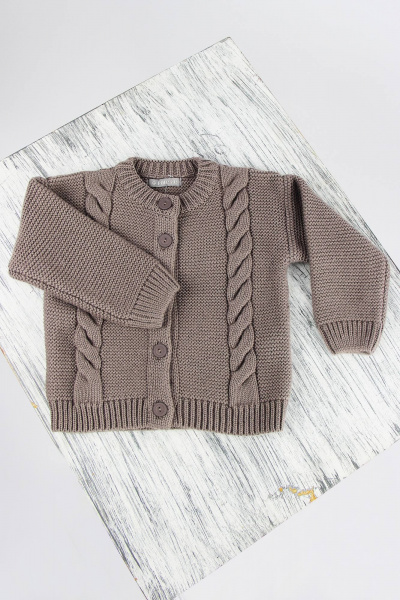 Детский демисезонный комплект из жакета и брюк Полесье С6764-23 4С0663-Д43 92 бархан - фото 2