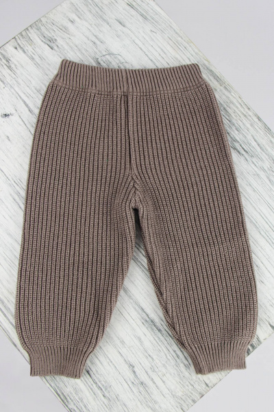 Детский комплект брюки и жакет из шерсти и трикотажа Полесье С6761-23 4С0662-Д43 80 бархан - фото 3