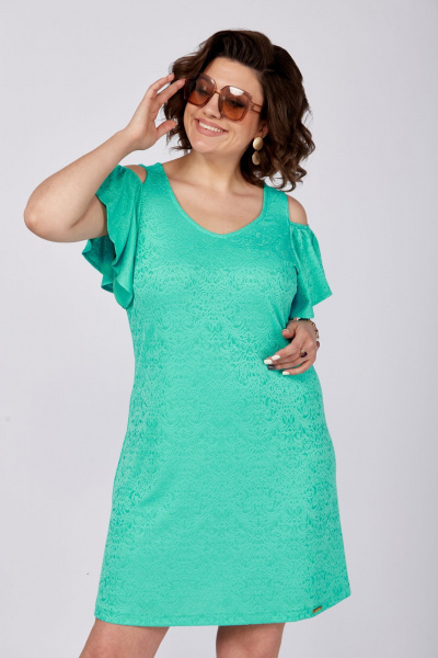 Платье SOVITA 1187 мята - фото 6