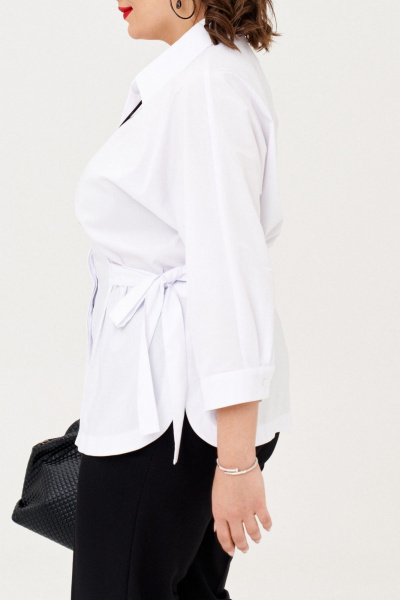 Рубашка Almirastyle 341 белый - фото 5