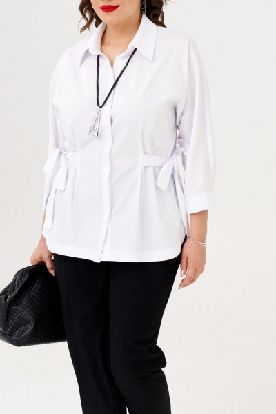 Рубашка Almirastyle 341 белый - фото 4