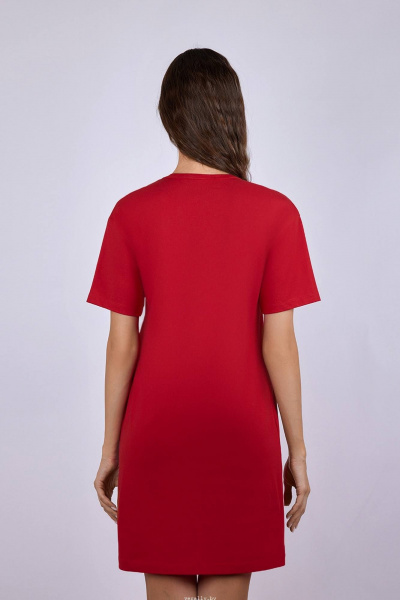 Сорочка хлопковая с принтом домашняя Verally 392-2 умка - фото 2