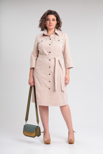 Платье Lady Secret 3725 бежевый - фото 1