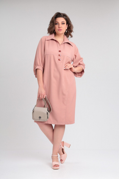 Платье Lady Secret 3729 розовый - фото 6