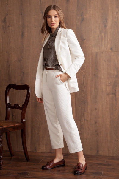 Блейзер Nova Line 10107 белый - фото 1