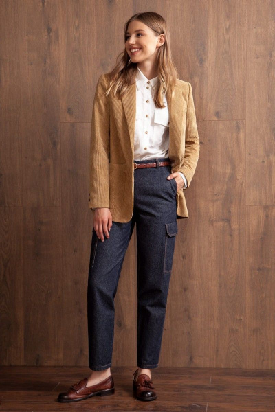 Блейзер Nova Line 10107 бежевый - фото 1