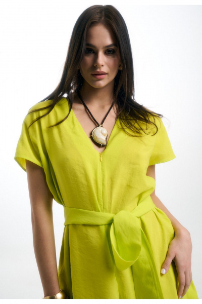 Комбинезон, пояс MilMil 1109 лимон - фото 2