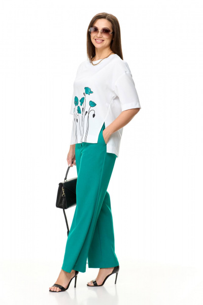 Блуза, брюки Taita plus 2413/1 - фото 4