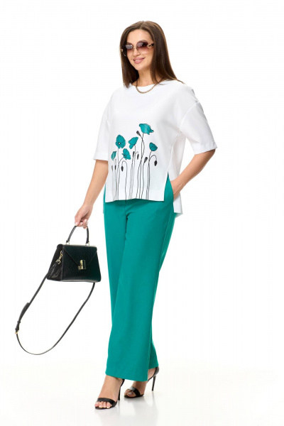 Блуза, брюки Taita plus 2413/1 - фото 3