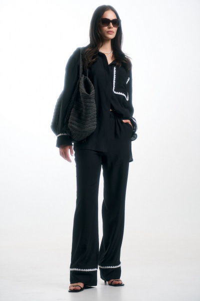 Брюки, рубашка MilMil 1112 черный - фото 8