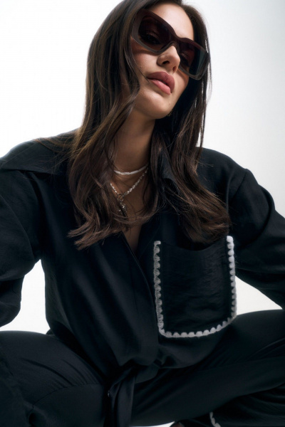 Брюки, рубашка MilMil 1112 черный - фото 3