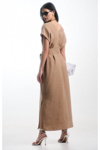 Платье, пояс MilMil 1113 какао - фото 4