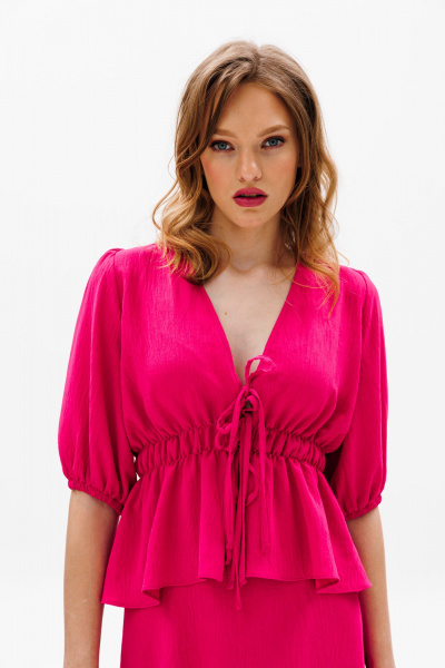 Блуза, юбка EOLA 2624 малина - фото 8