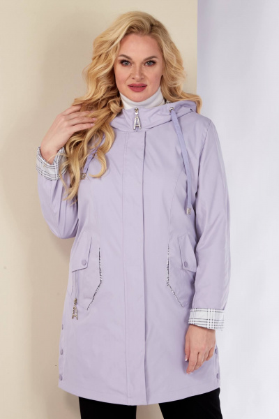 Плащ Shetti 2146 лиловый - фото 6
