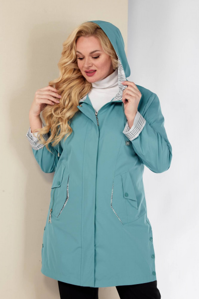 Плащ Shetti 2146 ментол - фото 7