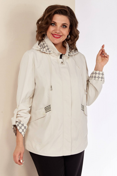 Куртка Shetti 2147 молочный - фото 5