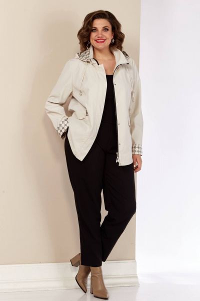 Куртка Shetti 2147 молочный - фото 1