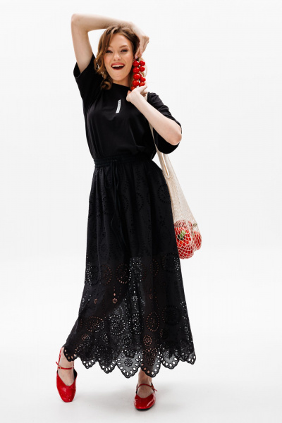 Джемпер EOLA 2644 черный - фото 6