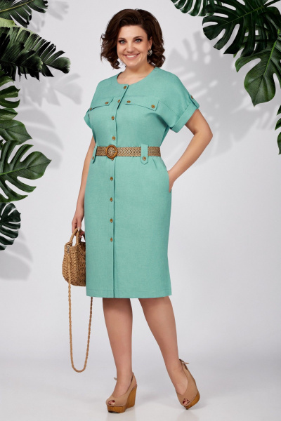 Платье БагираАнТа 950 мята - фото 1