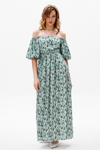 Платье EOLA 2639 молочный_принт - фото 1