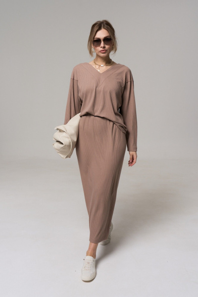 Юбка GRATTO 6415 бежевый - фото 1