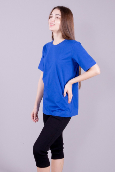 Футболка 8 Марта 15664-4С5017Д40-170,176 василек - фото 2