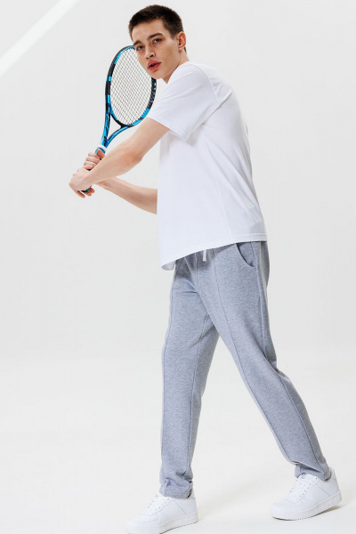 Футболка-поло из хлопка и трикотажа, классическая GO M1002/01-01. 176-182 - фото 6