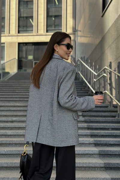 Полупальто Skipper Design 134 серый - фото 7