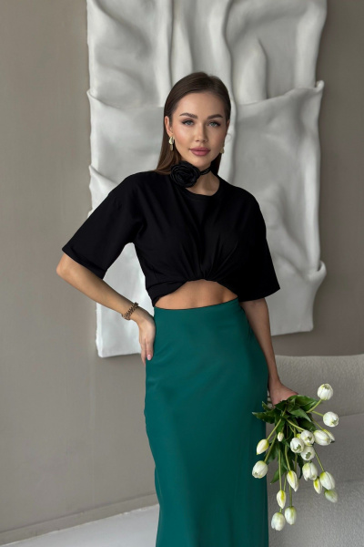 Юбка Skipper Design 208 изумруд - фото 5