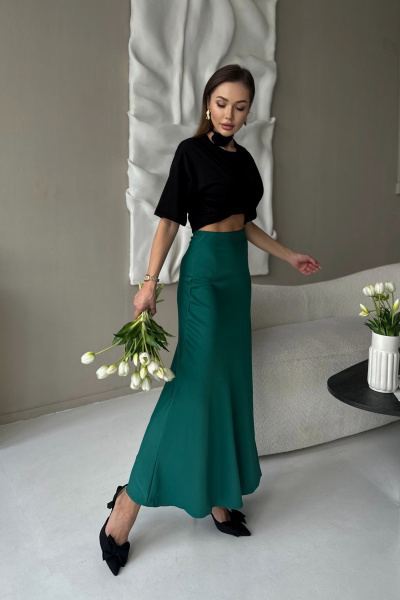 Юбка Skipper Design 208 изумруд - фото 2