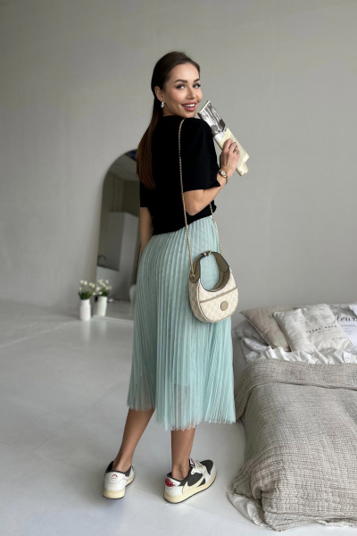 Юбка Skipper Design 209 мята - фото 5