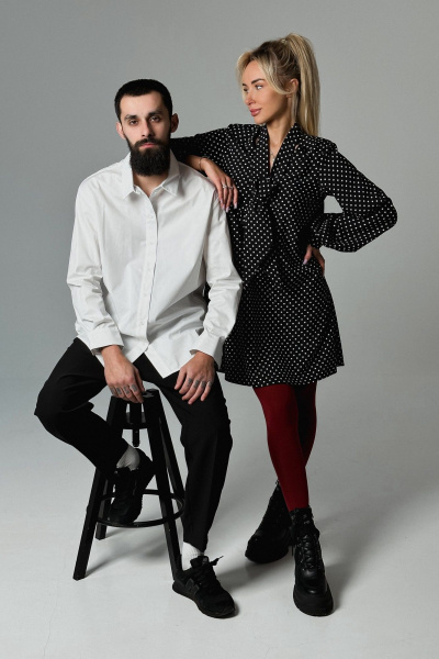 Платье Skipper Design 4461 черный - фото 4