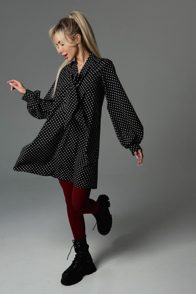 Платье Skipper Design 4461 черный - фото 2