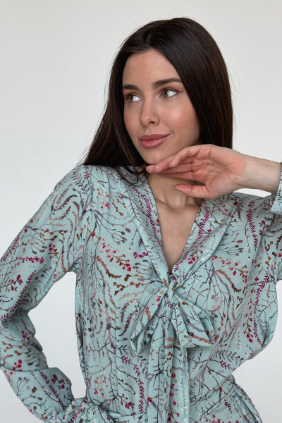 Платье Skipper Design 4462 мята - фото 4