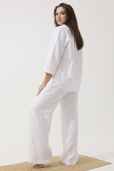 Рубашка Ma Сherie 1079 белый - фото 7