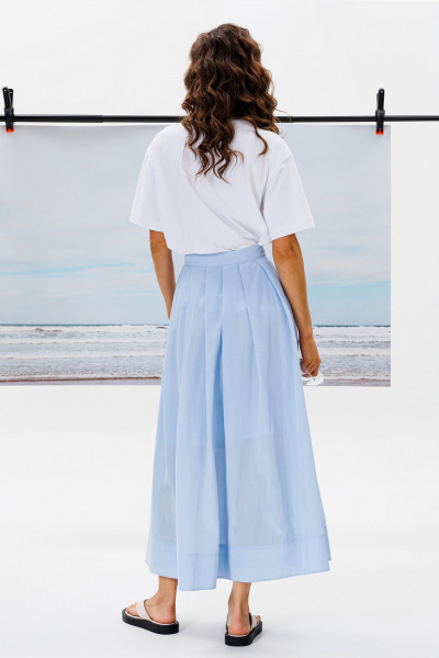 Юбка Butеr 2775 голубой - фото 13