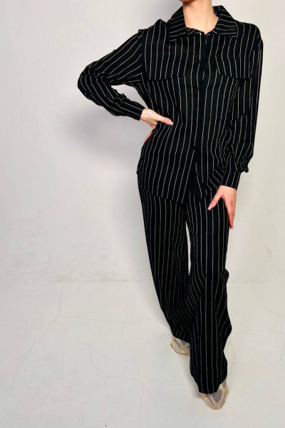 Брюки, рубашка Skipper Design 911BR черный - фото 2