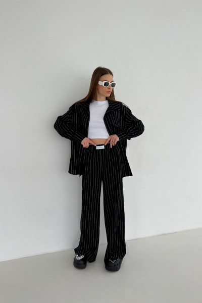 Брюки, рубашка Skipper Design 911BR черный - фото 1