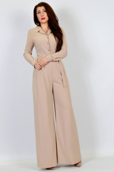 Комбинезон Patriciа 01-5525 бежевый - фото 2