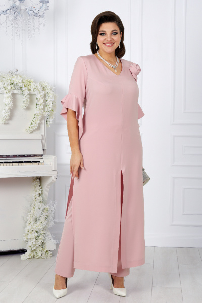 Брюки, туника Ninele 5990 пудра - фото 6