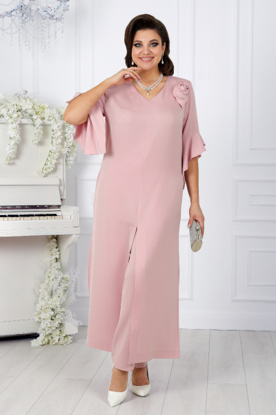 Брюки, туника Ninele 5990 пудра - фото 7