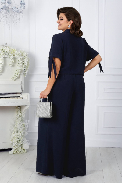 Блуза, брюки Ninele 5997 синий - фото 11