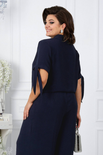 Блуза, брюки Ninele 5997 синий - фото 3