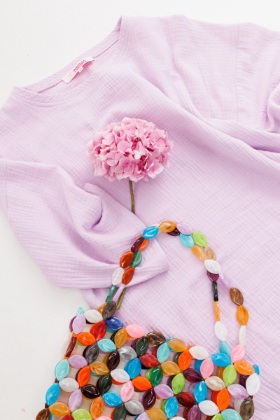 Блуза, брюки Anelli 1376 лиловый - фото 5