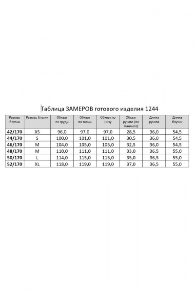 Блуза RINKA 1244 - фото 3